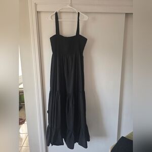 Zara Black Strapless Dress